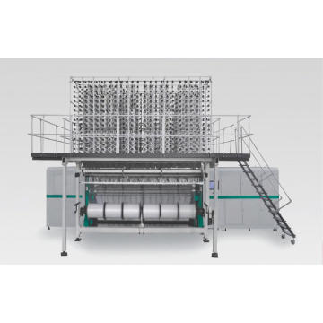 Warp knitting machine for curtain